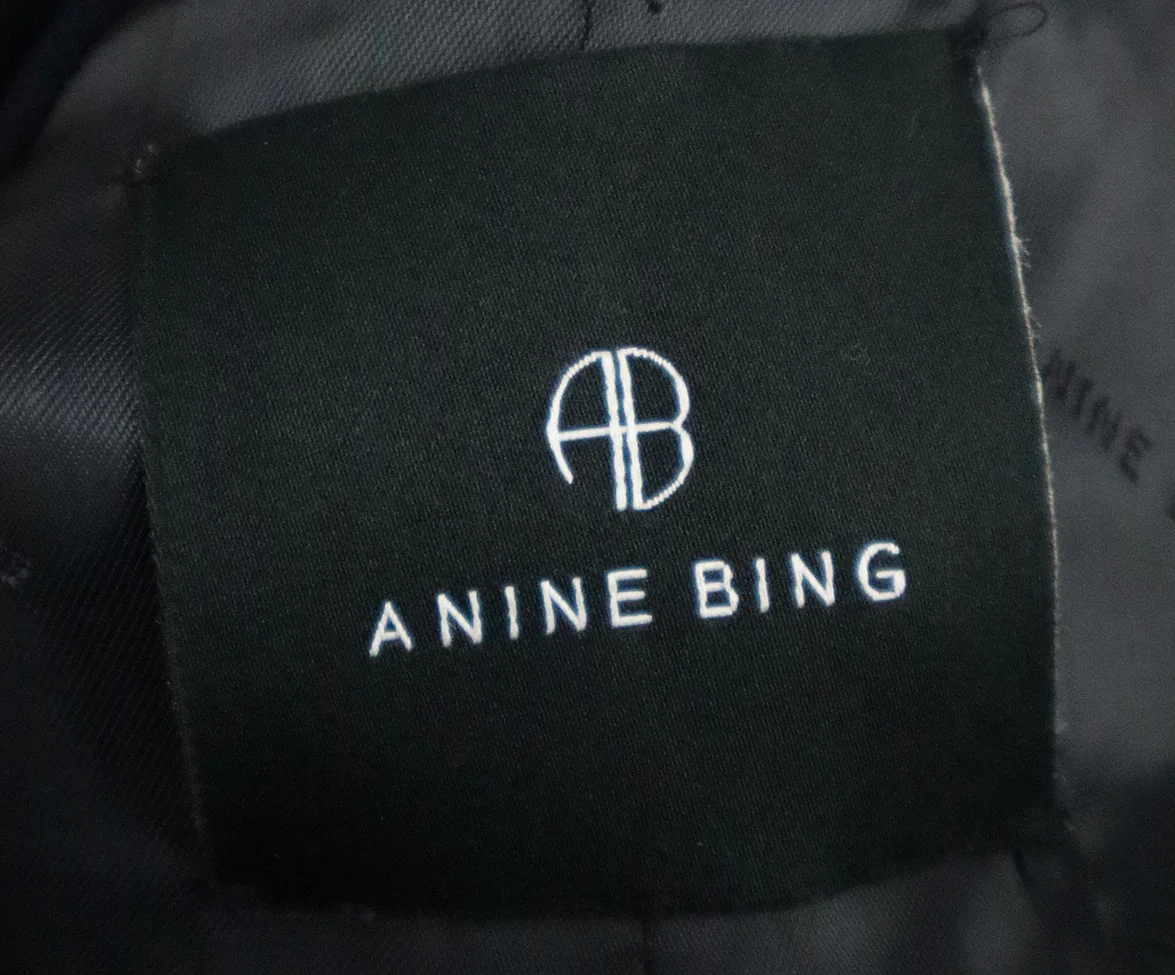 Anine Bing Black Wool Blazer sz 2 - Image 4