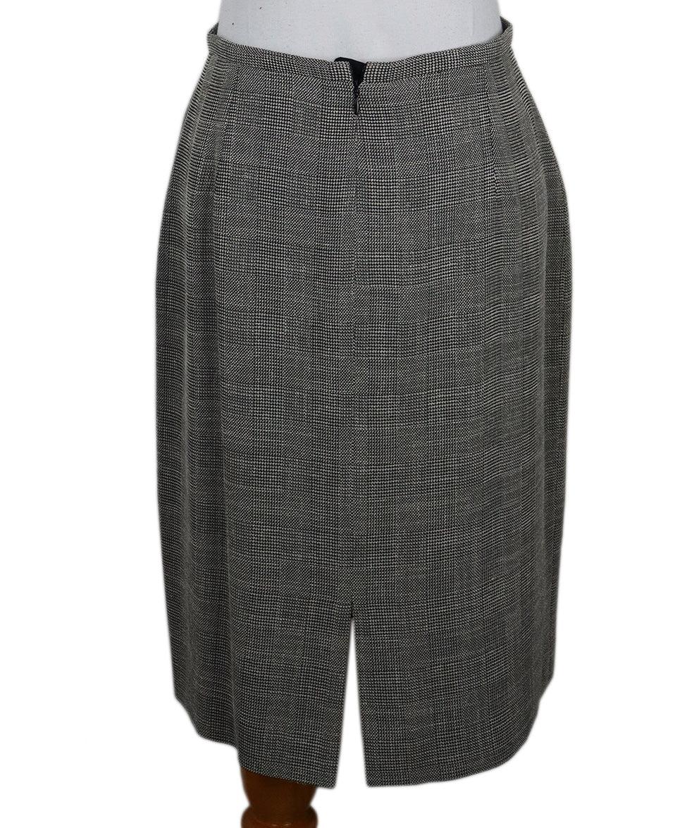Armani Collezioni B&W Skirt sz 6 - Image 3