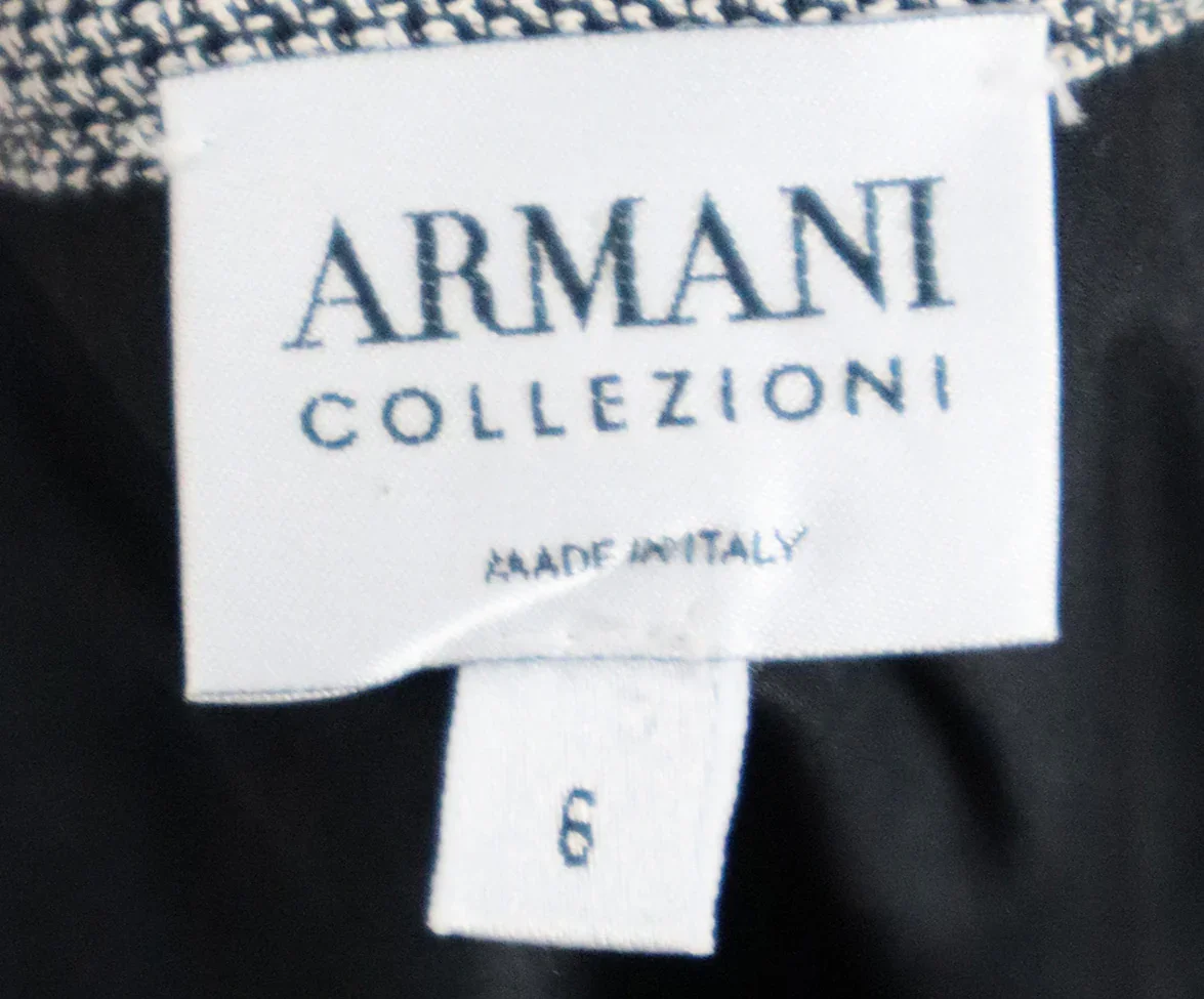 Armani Collezioni B&W Skirt sz 6 - Image 4