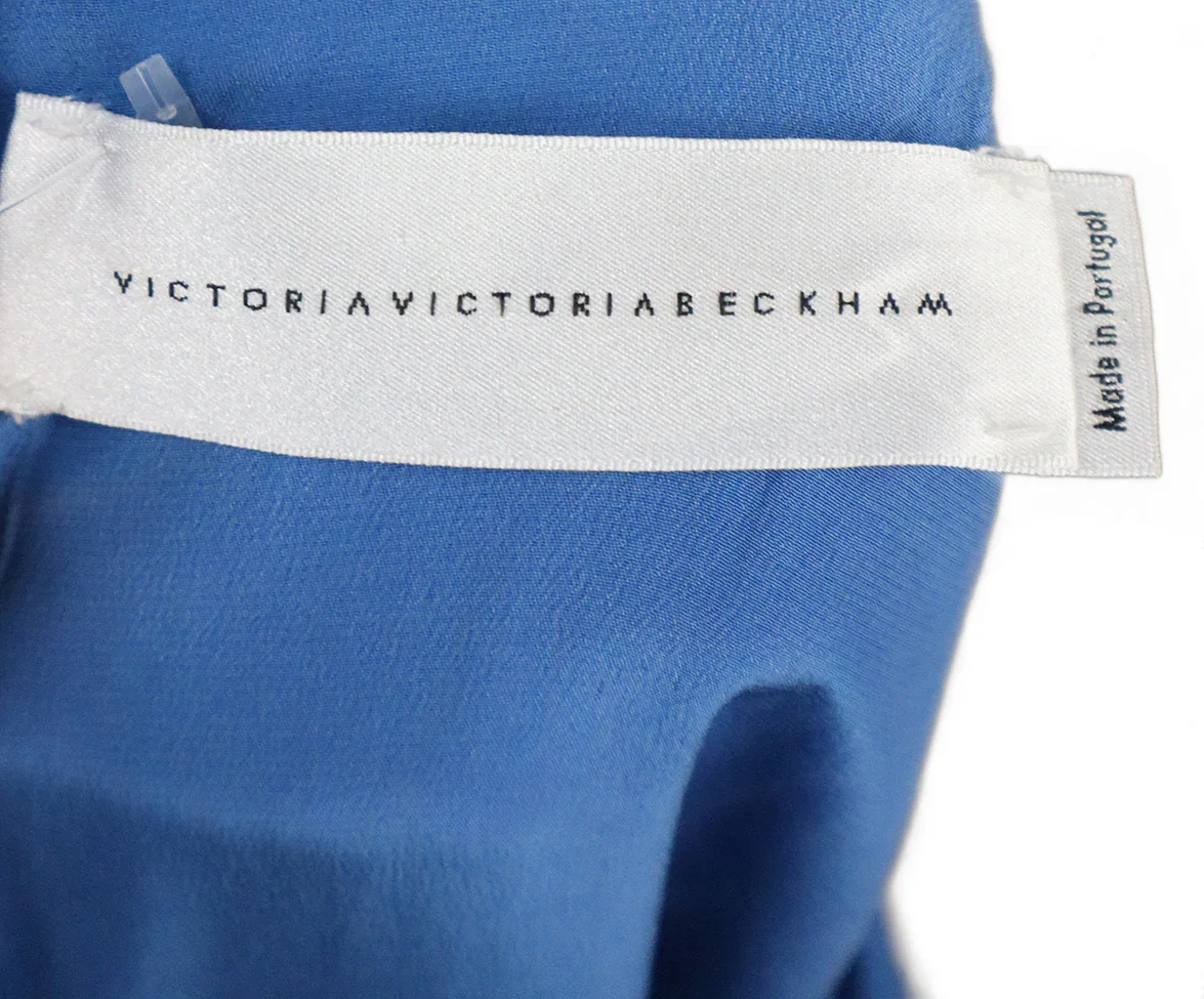 Beckham Blue Shortsleeve Dress sz 4 - Image 4