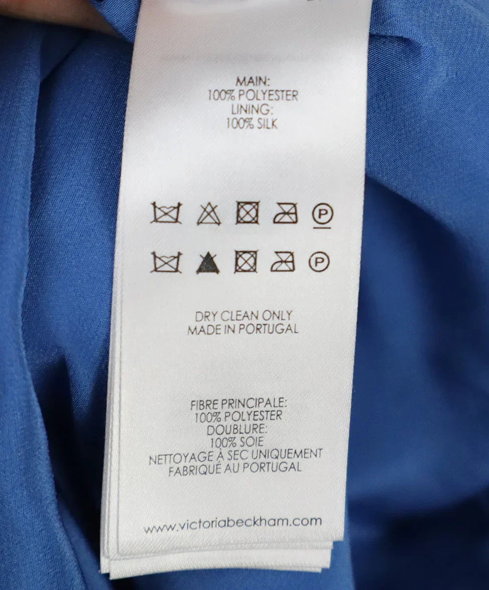 Beckham Blue Shortsleeve Dress sz 4 - Image 5