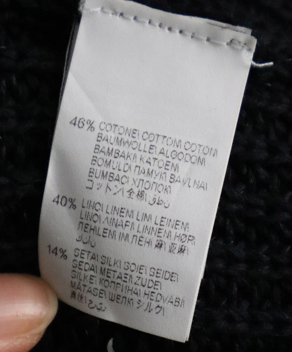 Brunello Cucinelli Black Sequin Cardigan sz 12 - Image 5