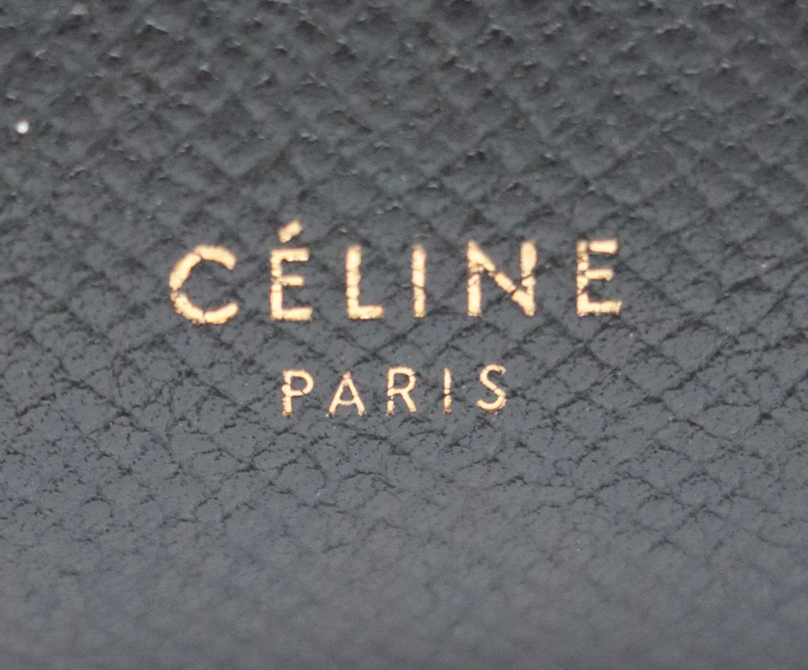 Celine Black Leather Belt Bag - Image 9