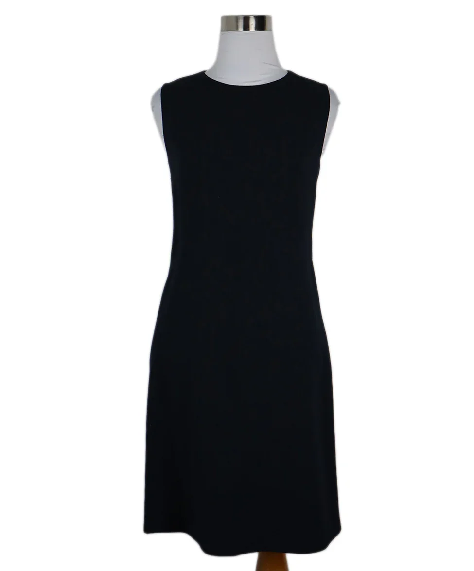 Chanel 1998 Cruise Black Wool Dress Set sz 2 - Image 2