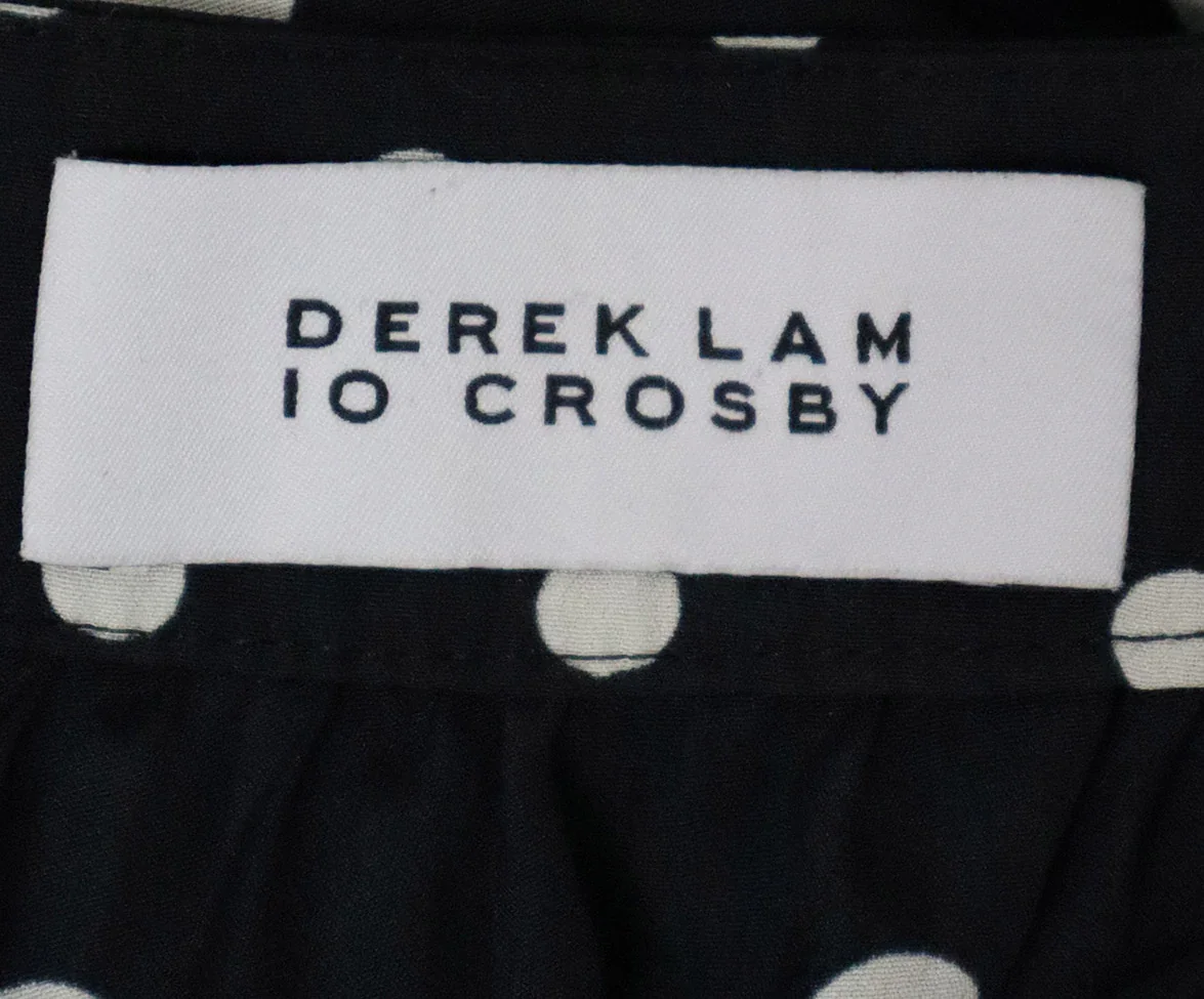 Derek Lam B&W Polka Dot Skirt sz 8 - Image 4