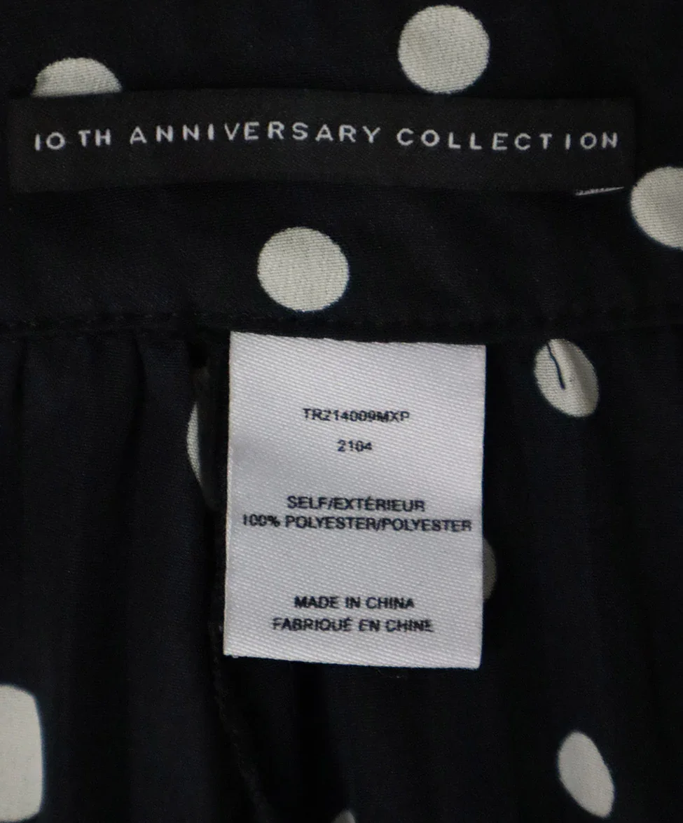 Derek Lam B&W Polka Dot Skirt sz 8 - Image 5