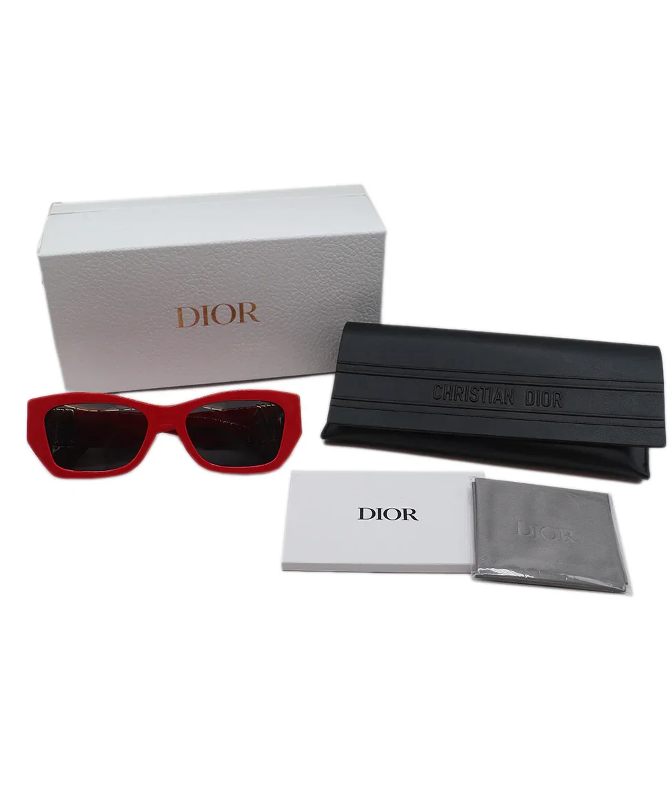 Dior Red Sunglasses - Image 11