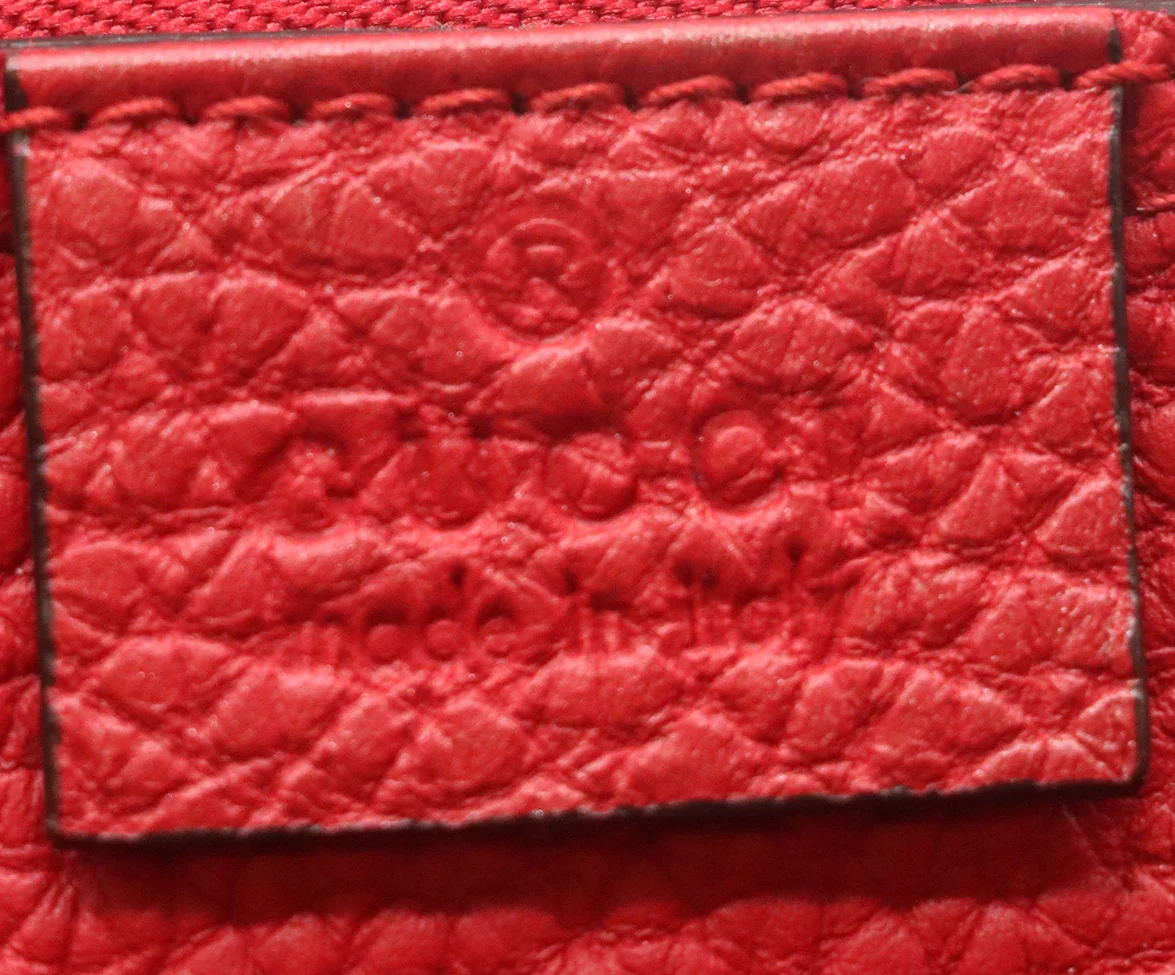 Gucci Red Large Jackie O Shoulder Bag - Image 7