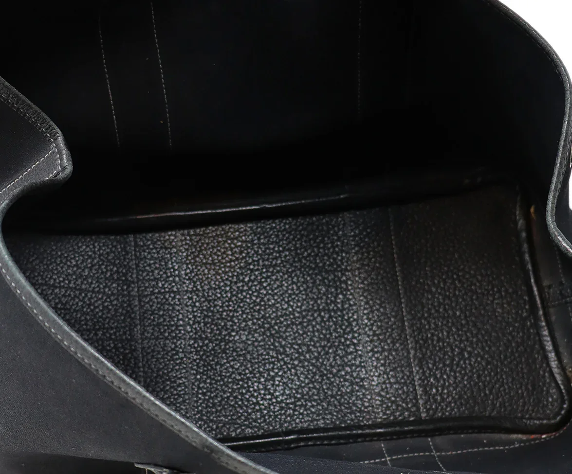 Hermes Black 36cm Garden Party Tote - Image 7