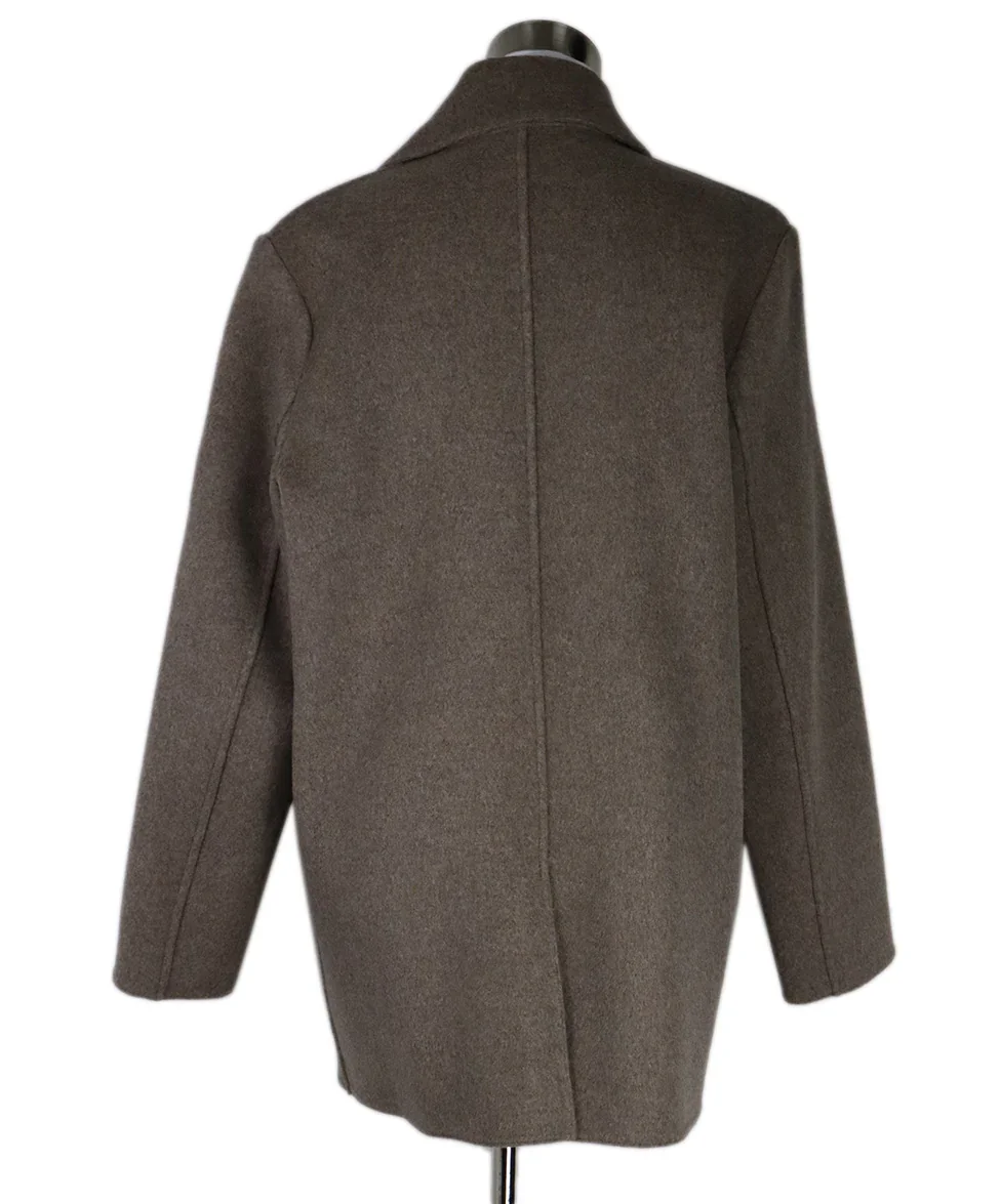 Jenni Kayne Taupe Wool & Cashmere Coat sz 4 - Image 3