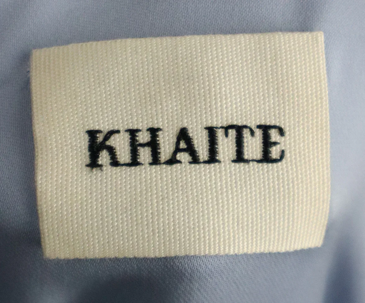 Khaite Neutral Ivory Denim Skirt sz 6 - Image 4