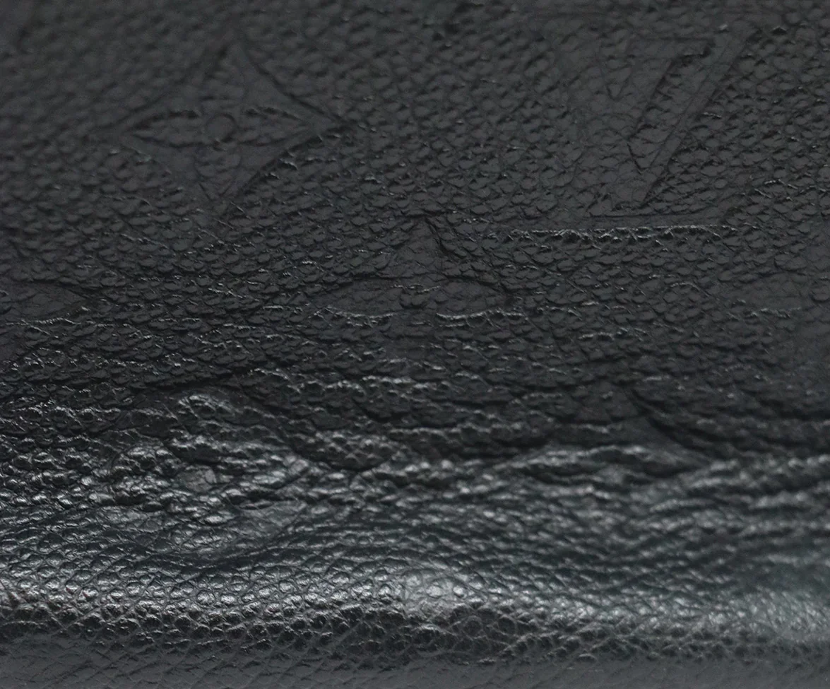 Louis Vuitton Black Monogram Leather Tote - Image 9