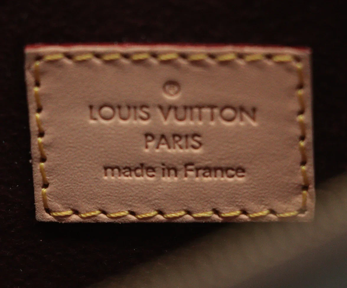 Louis Vuitton Brown & Tan Monogram Leather Special Edition Clutch - Image 8