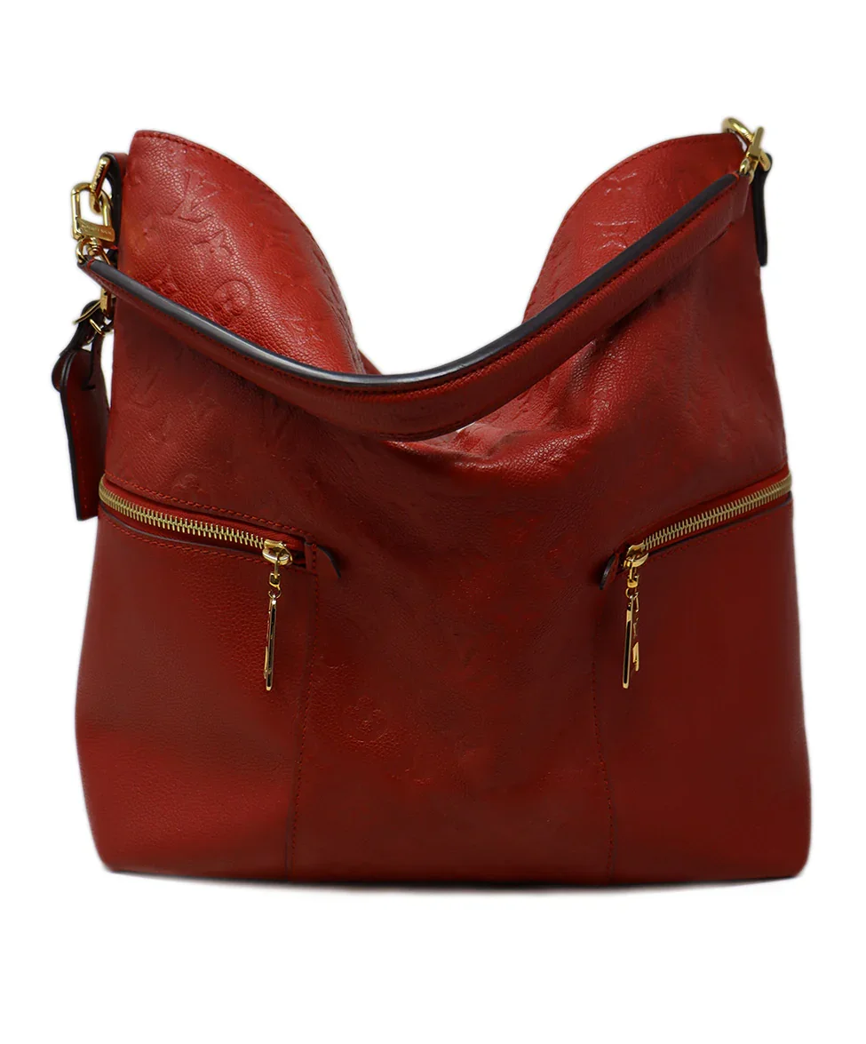 Louis Vuitton Melie Hobo Empreinte Leather Handbag