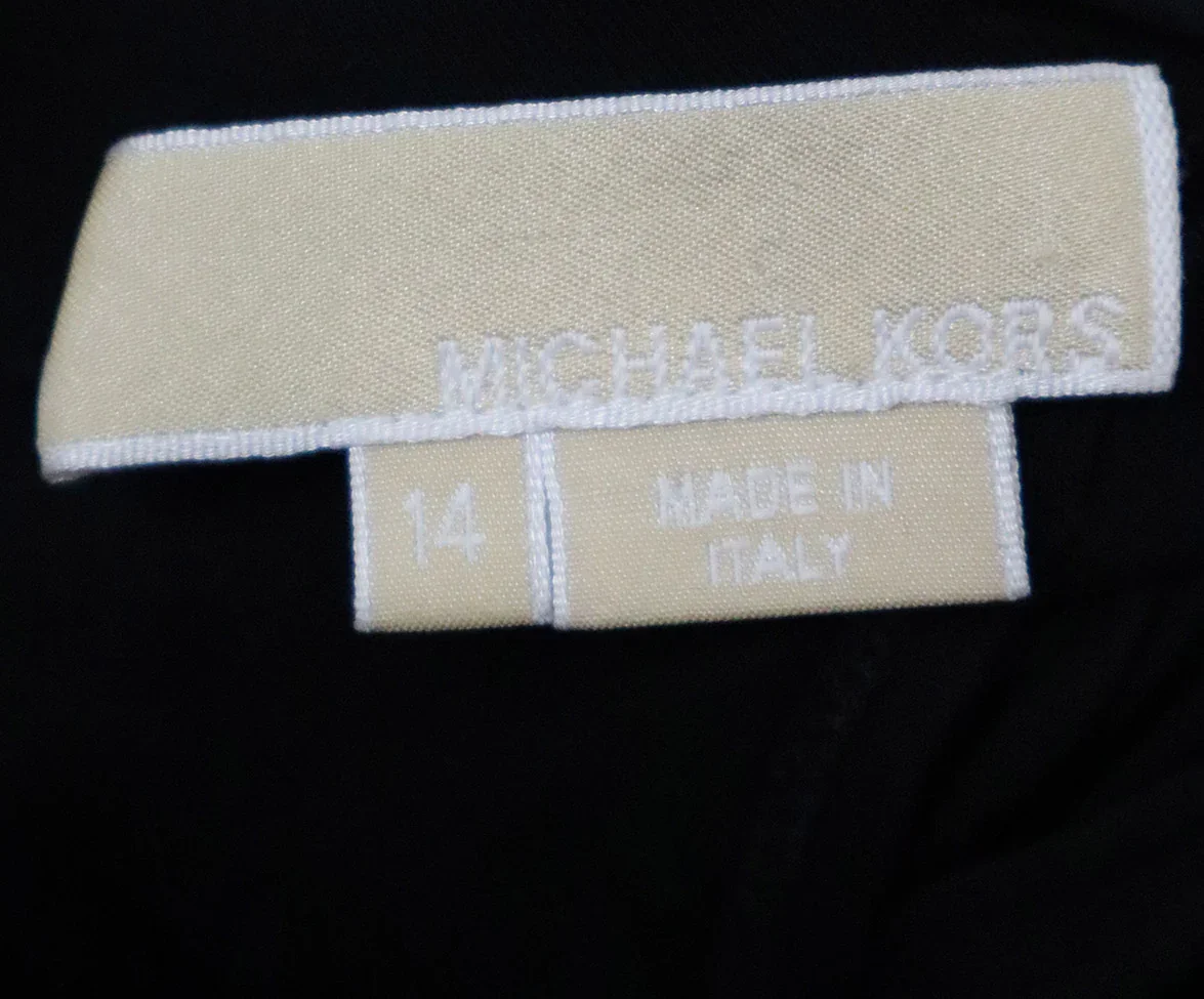 Michael Kors Black Dress sz 14 - Image 4