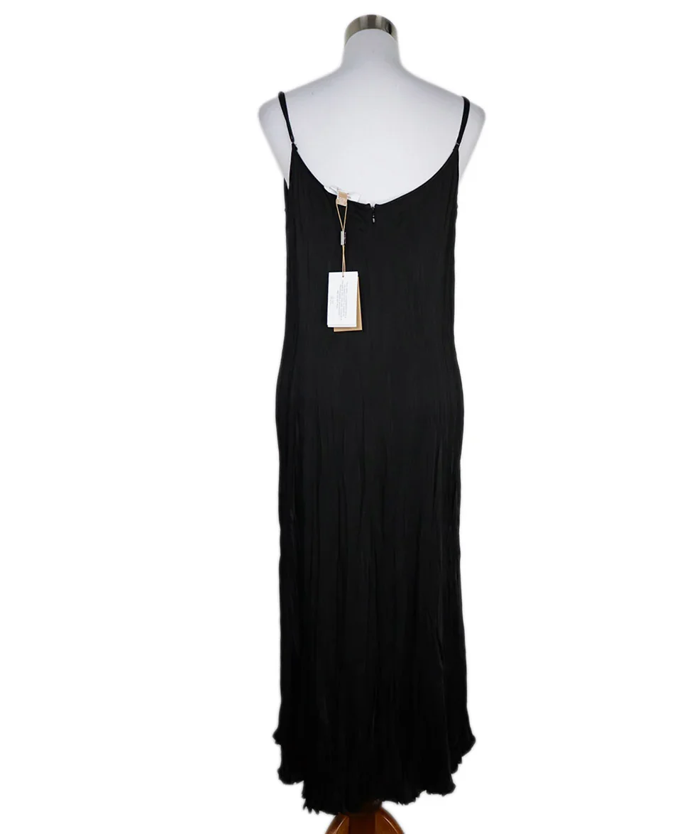 Michael Kors Black Pleated Dress sz 14 - Image 3