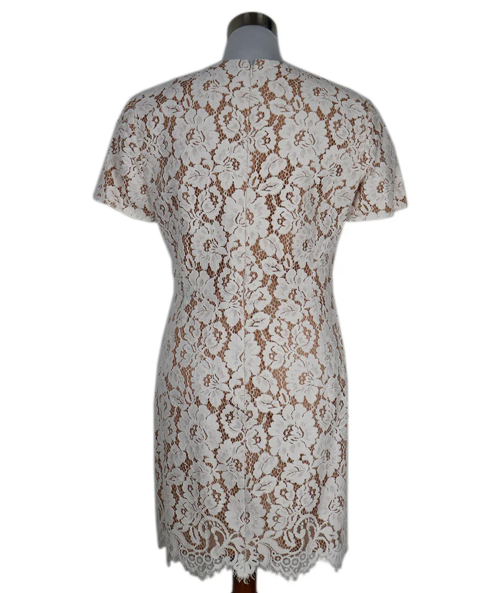 Michael Kors White Lace Dress sz 14 - Image 3