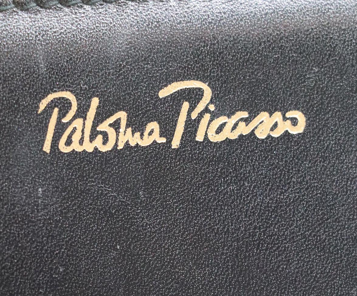 Picasso Black & Gold Leather Shoulderbag - Image 9