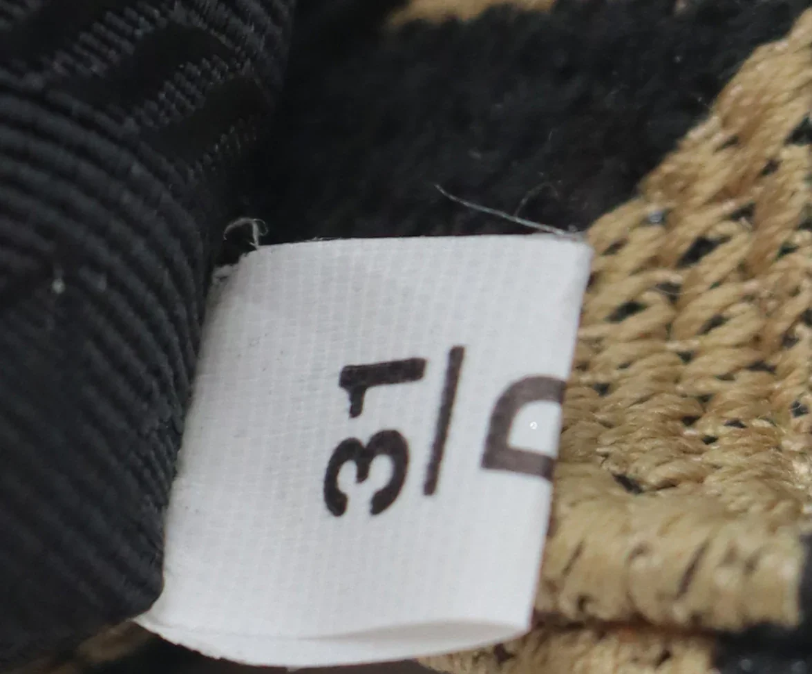 Prada Beige & Black Print Canvas Tote - Image 9
