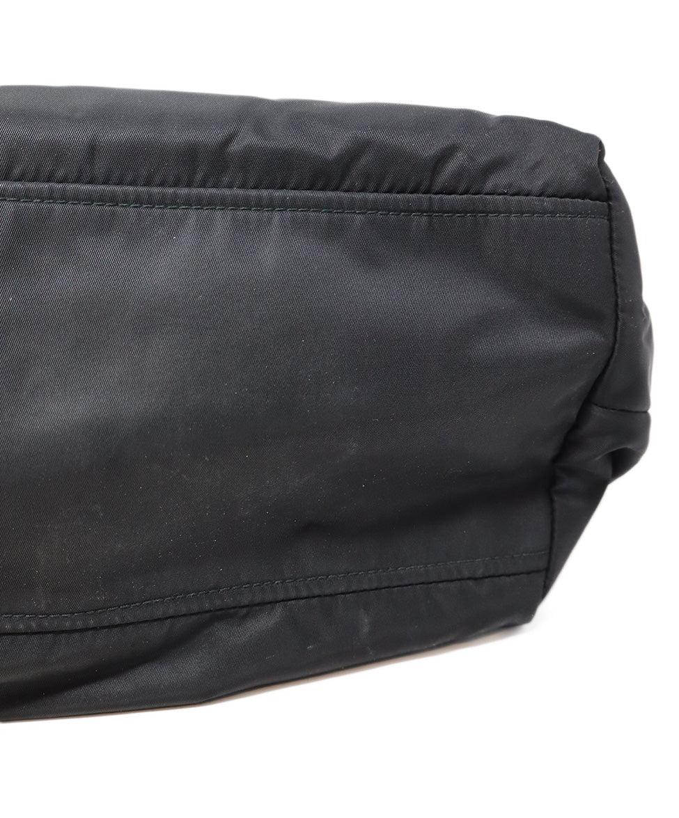 Prada Black Nylon & Leather Tote - Image 9