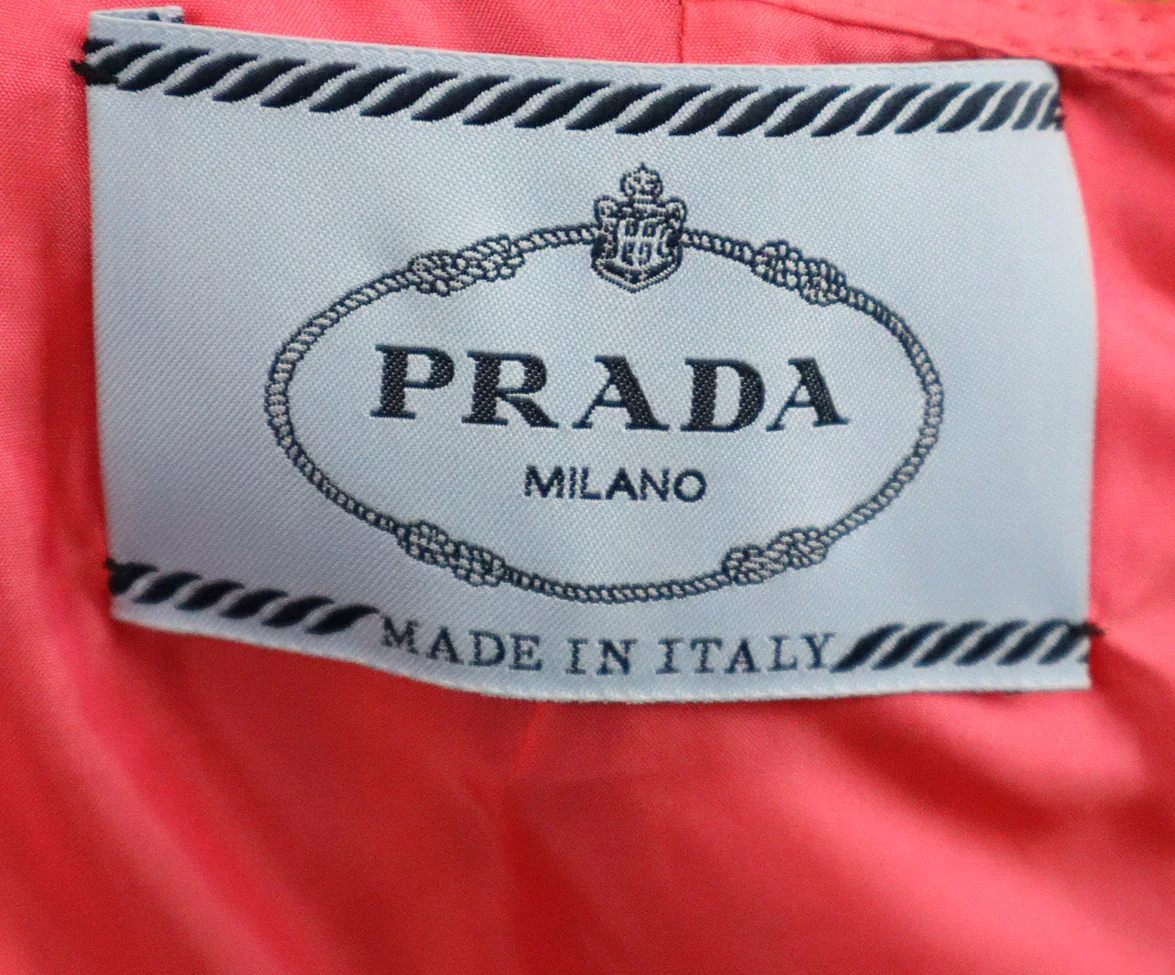 Prada Pink Purple & Yellow Tweed Dress sz 4 - Image 4