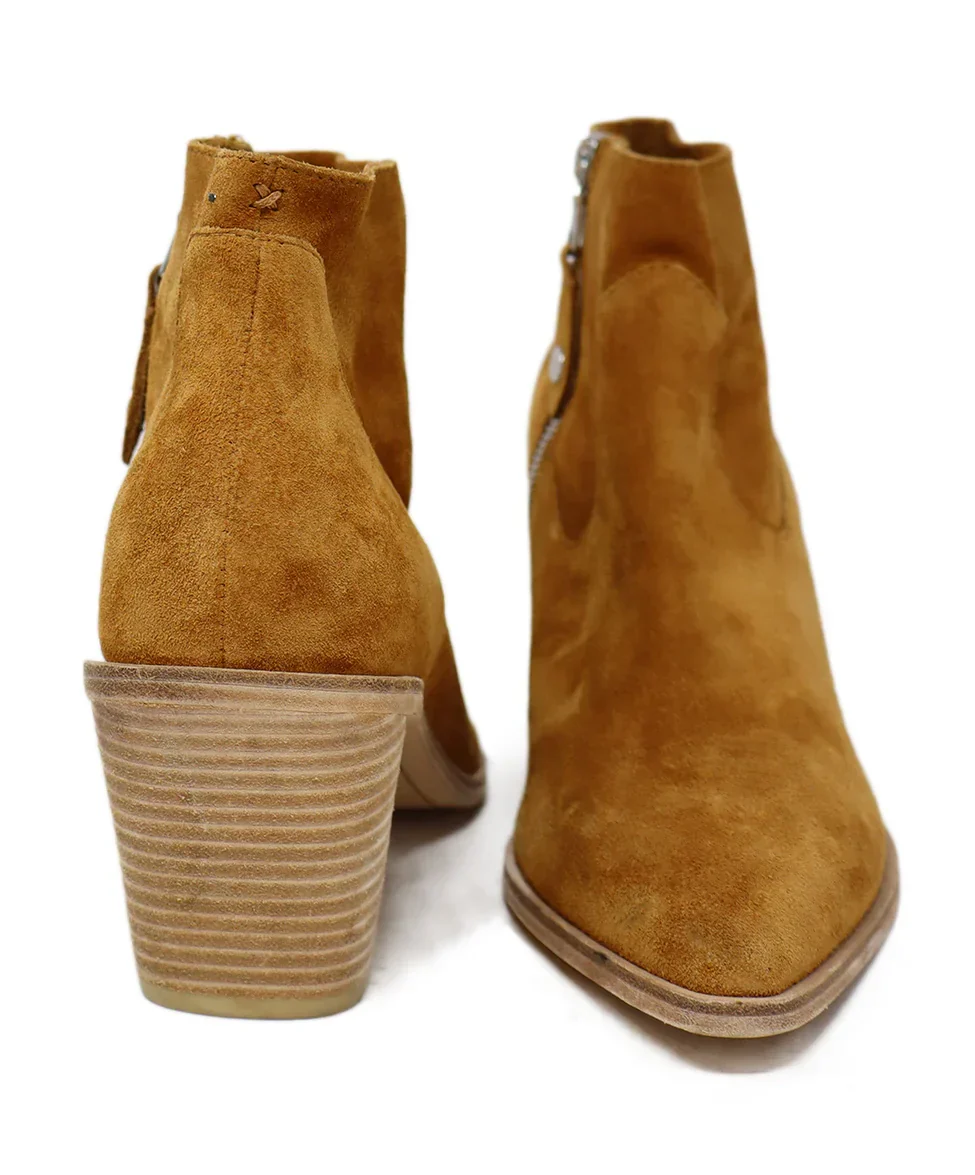 Rag & Bone Tobacco Suede Booties sz 9 - Image 3