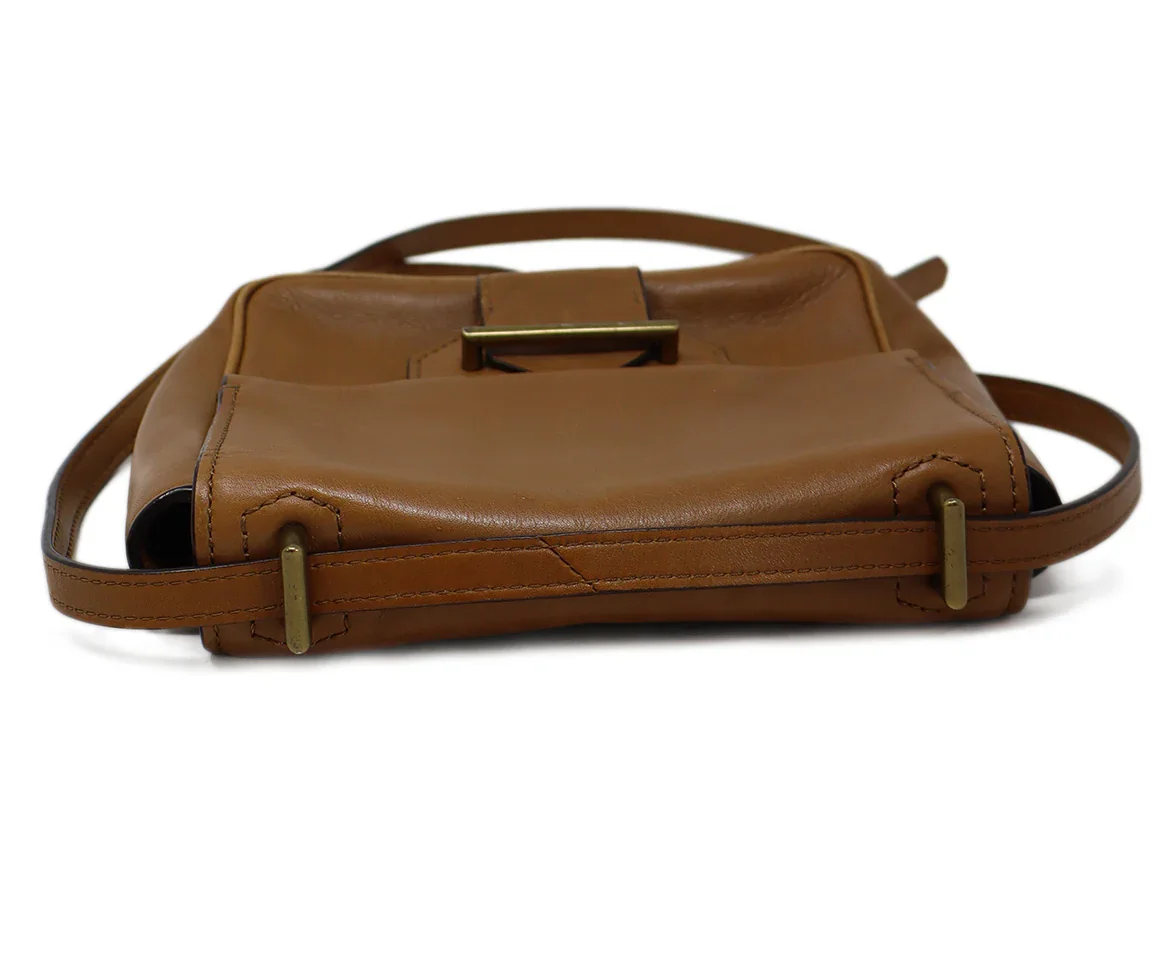 Reed Krakoff Tan Leather Crossbody - Image 5