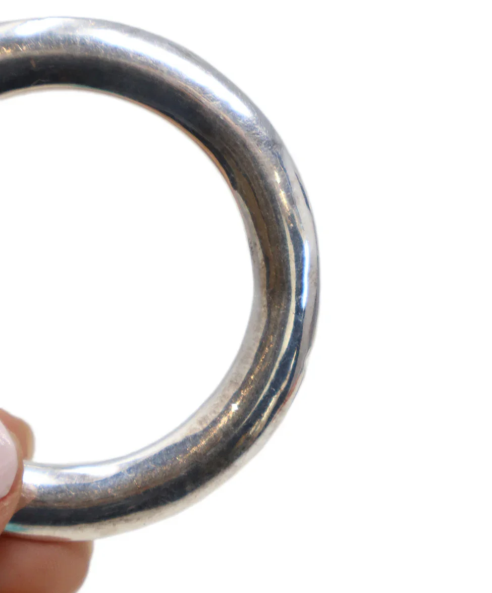 Sterling Silver Hoop Earrings - Image 4