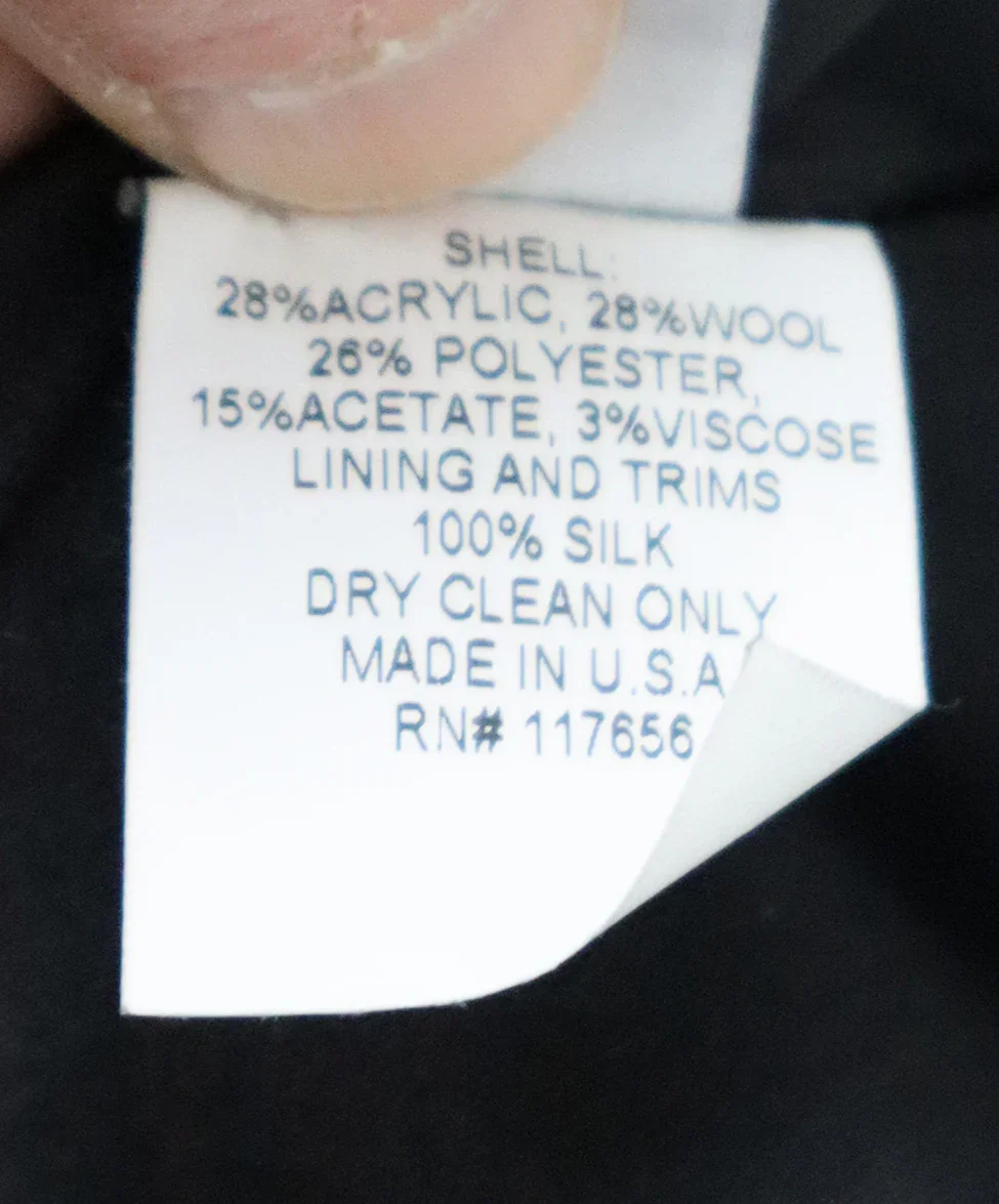 Thakoon Navy Blue Embroidered Jacket sz 4 - Image 5