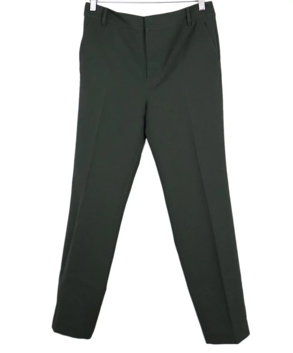 Tibi Sage Green Wool Pants sz 6