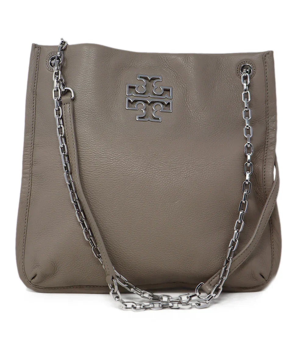 Tory Burch Taupe Leather Crossbody