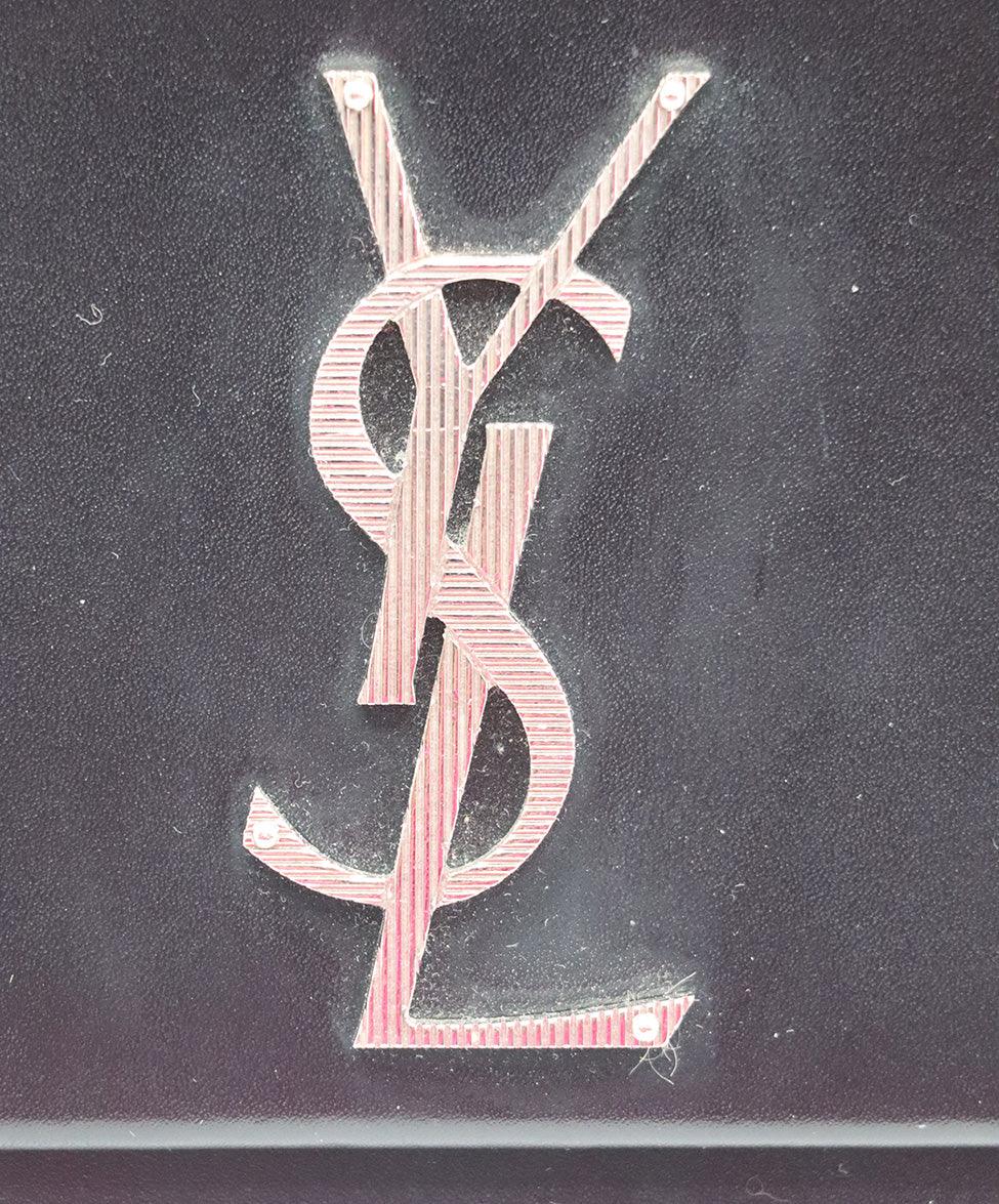 YSL Black Leather Shoulder Bag - Image 10