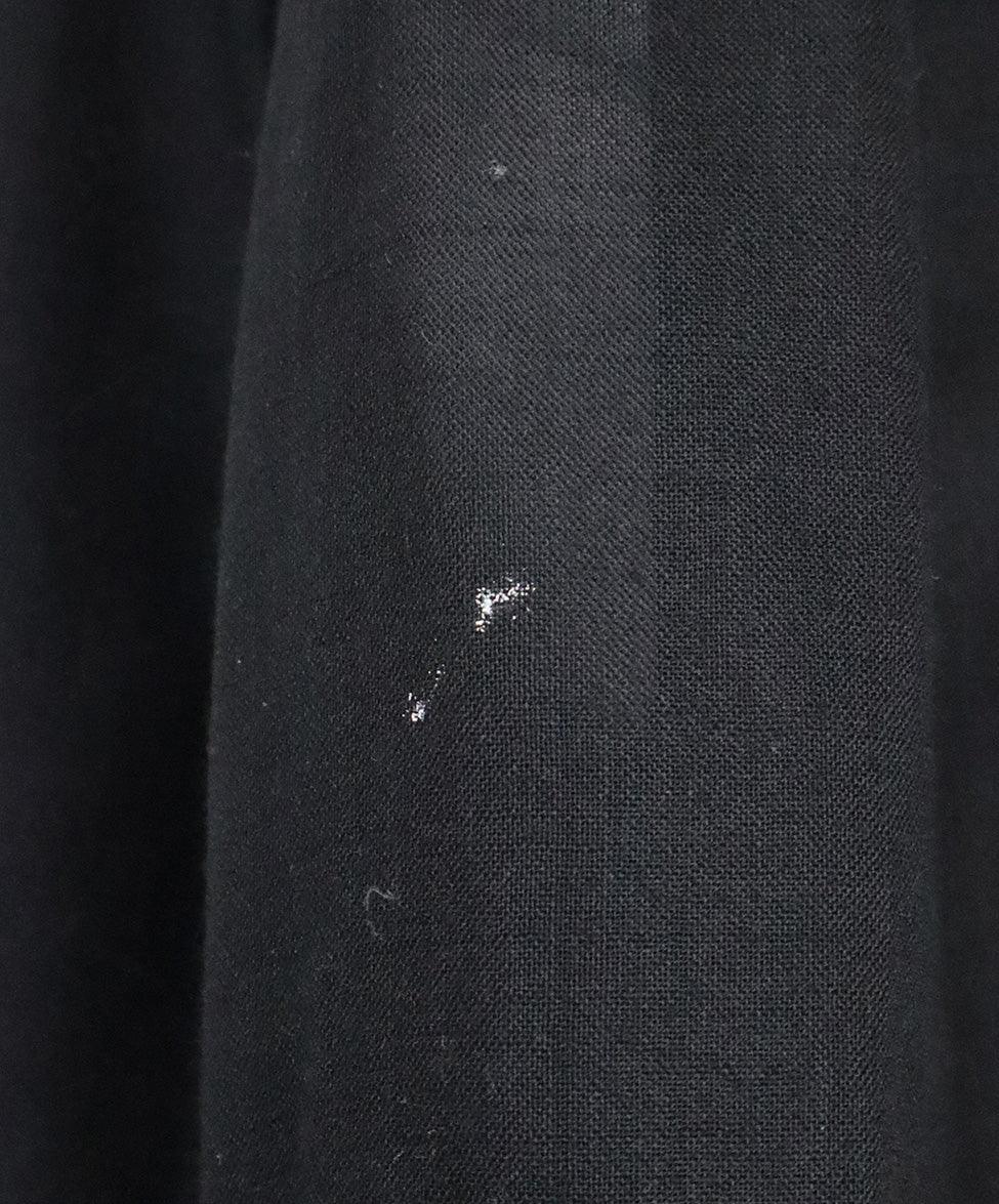 YSL Black Wool Longsleeve Dress sz 8 - Image 6